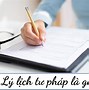 Phiếu Lý Lịch Tư Pháp Số 2 Cần Những Gì